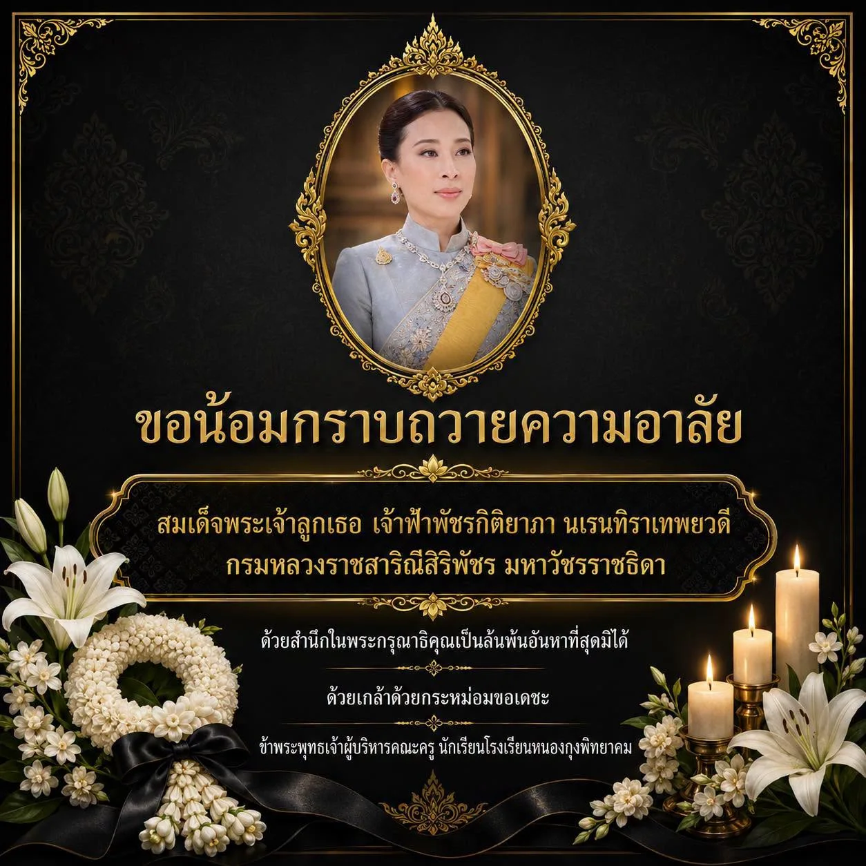 ประกาศจากโรงเรียน